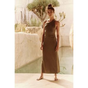 Free People Saturday Night Midi Size XL Color Yellow